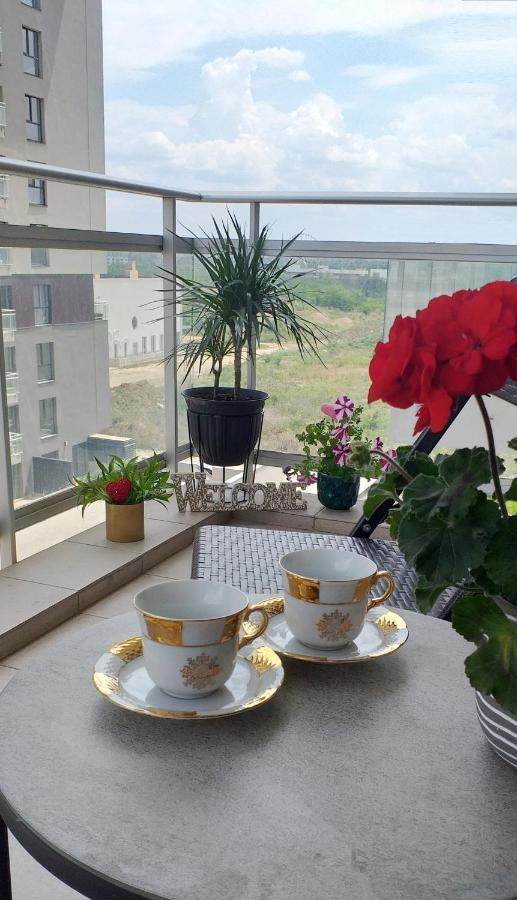 Sunshine - New & Quiet 1Br Apt, Business Area, Close To Airport, Highway A3, Subway ブカレスト エクステリア 写真